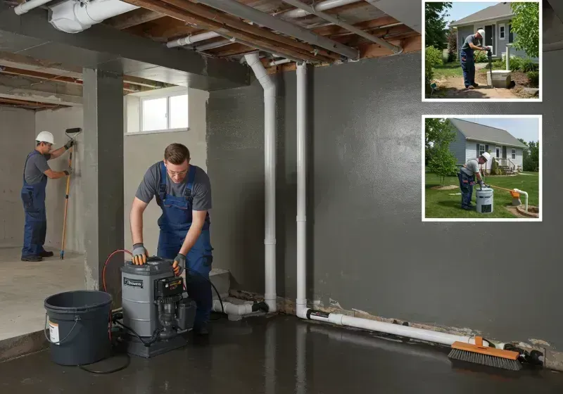 Basement Waterproofing and Flood Prevention process in Porter, IN